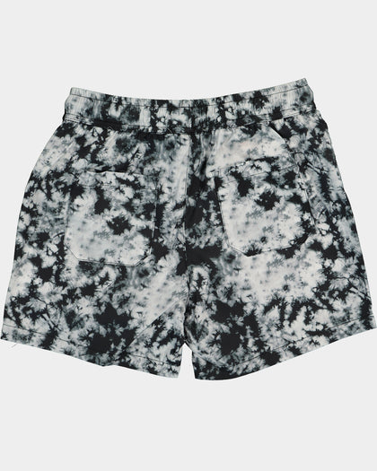 EN ES KIDS  Kids' Let's Party Shorts Black Tie-Dye