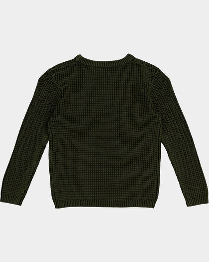 EN ES Kid's Shuffle Knit Jumper Washed Khaki