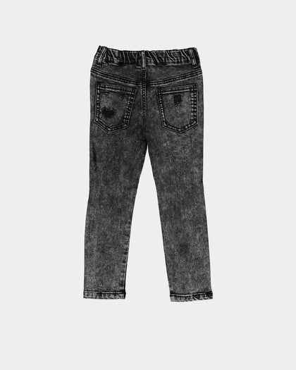 EN ES Kid's Mini Denim Jeans Stone Wash