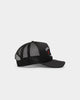 Goat Crew Metal Trucker Snapback Black
