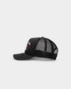 Goat Crew Metal Trucker Snapback Black