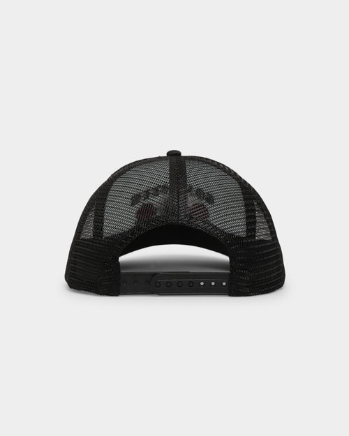 Goat Crew Metal Trucker Snapback White/Black