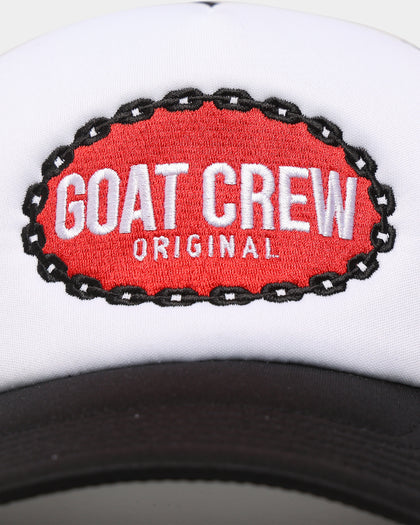 Goat Crew Original Trucker Snapback White/Black
