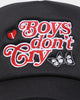 Goat Crew Boys Don't Cry Trucker Snapback Black