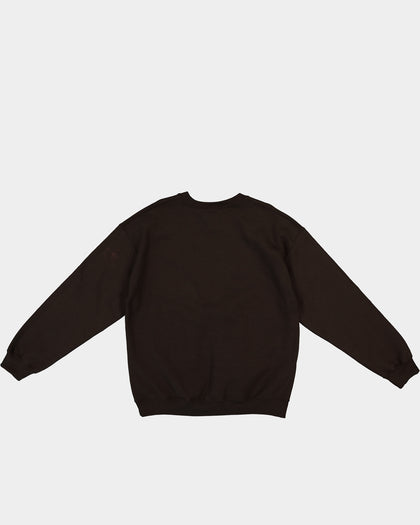 Goat Crew All Over Los Angeles Vintage Crewneck Brown