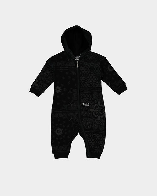 Lil Homme Infant Bandana Ultra Chill Suit Black