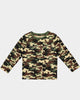 EN ES Kid's Courtside Long Sleeve T-Shirt Camo