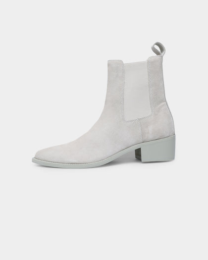 Saint Morta Nomad Pointy Toe Chelsea Boot Light Grey