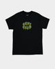 Goat Crew Drip Logo T-Shirt Black/Blue/Yellow