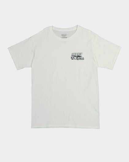 Goat Crew Race Car T-Shirt White