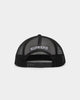 Supreme X Lady Pink Mesh 5 Panel Trucker Snapback Black