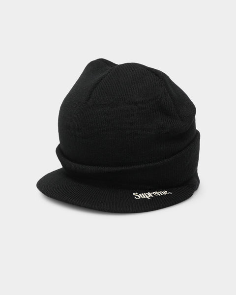 シュプリーム Supreme Timberland Beanie New Supreme x Timberland Beanie Skull Cap Hat Black Spring Summer