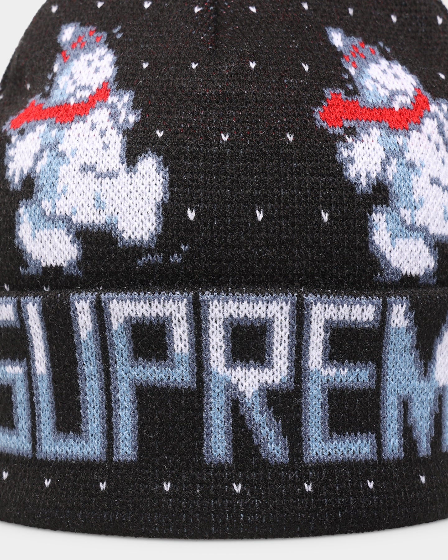 Supreme Snowman Beanie Black | Culture Kings US