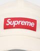 Supreme Wool Camp Strapback White