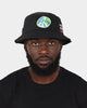 Carre Peace Bucket Hat Black