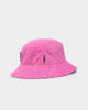 Caree World Peace Terry Bucket Hat Pink