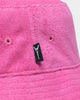 Caree World Peace Terry Bucket Hat Pink