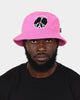 Caree World Peace Terry Bucket Hat Pink