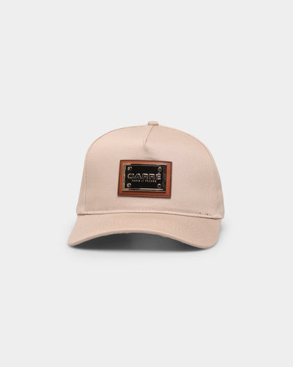 Carre Le Plaque Strapback Stone