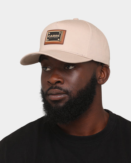Carre Le Plaque Strapback Stone