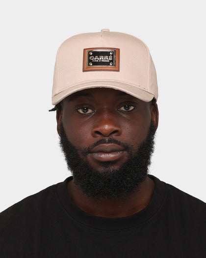 Carre Le Plaque Strapback Stone