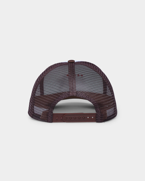 Goat Crew Star Trucker Snapback White/Brown