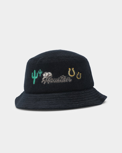 Goat Crew Houston Towel Bucket Hat Black