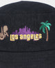 Goat Crew Los Angeles Cord Bucket Hat Black