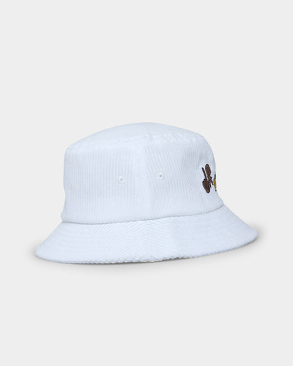 Goat Crew Los Angeles Cord Bucket Hat White