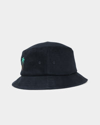Goat Crew Los Angeles Towel Bucket Hat Black