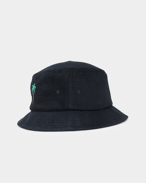 Goat Crew Los Angeles Towel Bucket Hat Black