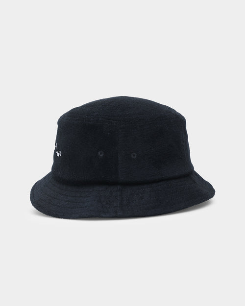 Goat Crew World Towel Bucket Hat Black