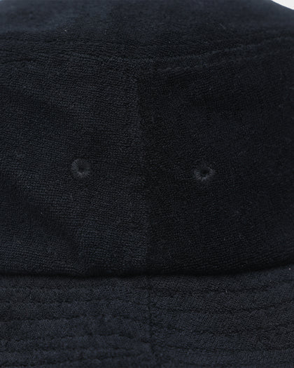Goat Crew World Towel Bucket Hat Black