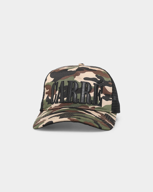 Carré Étoiles Trucker Strapback Camo