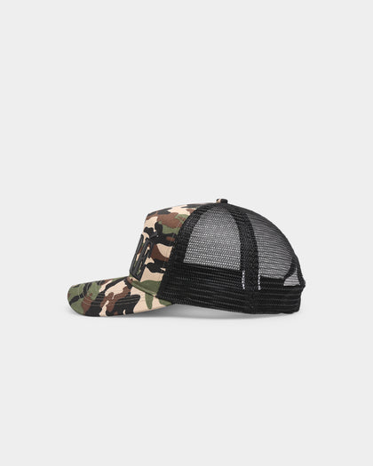 Carré Étoiles Trucker Strapback Camo