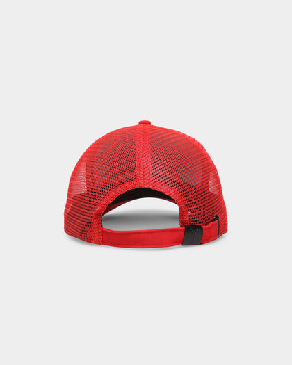 Carré Étoiles Trucker Strapback Red