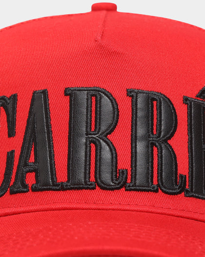 Carré Étoiles Trucker Strapback Red