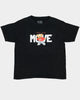 Shortie Kids' Make Your Move T-Shirt Black