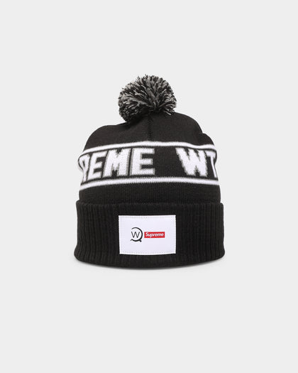 Supreme X WTAPS Beanie Black