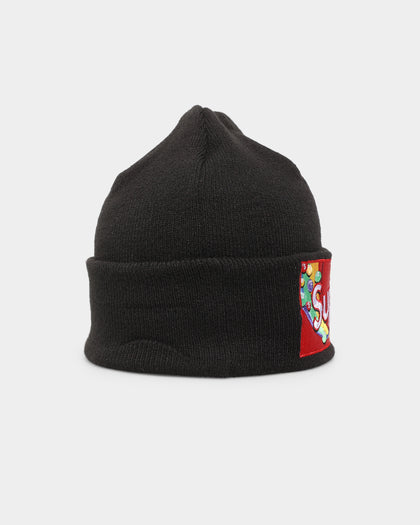 Supreme X Skittles X New Era Beanie Black