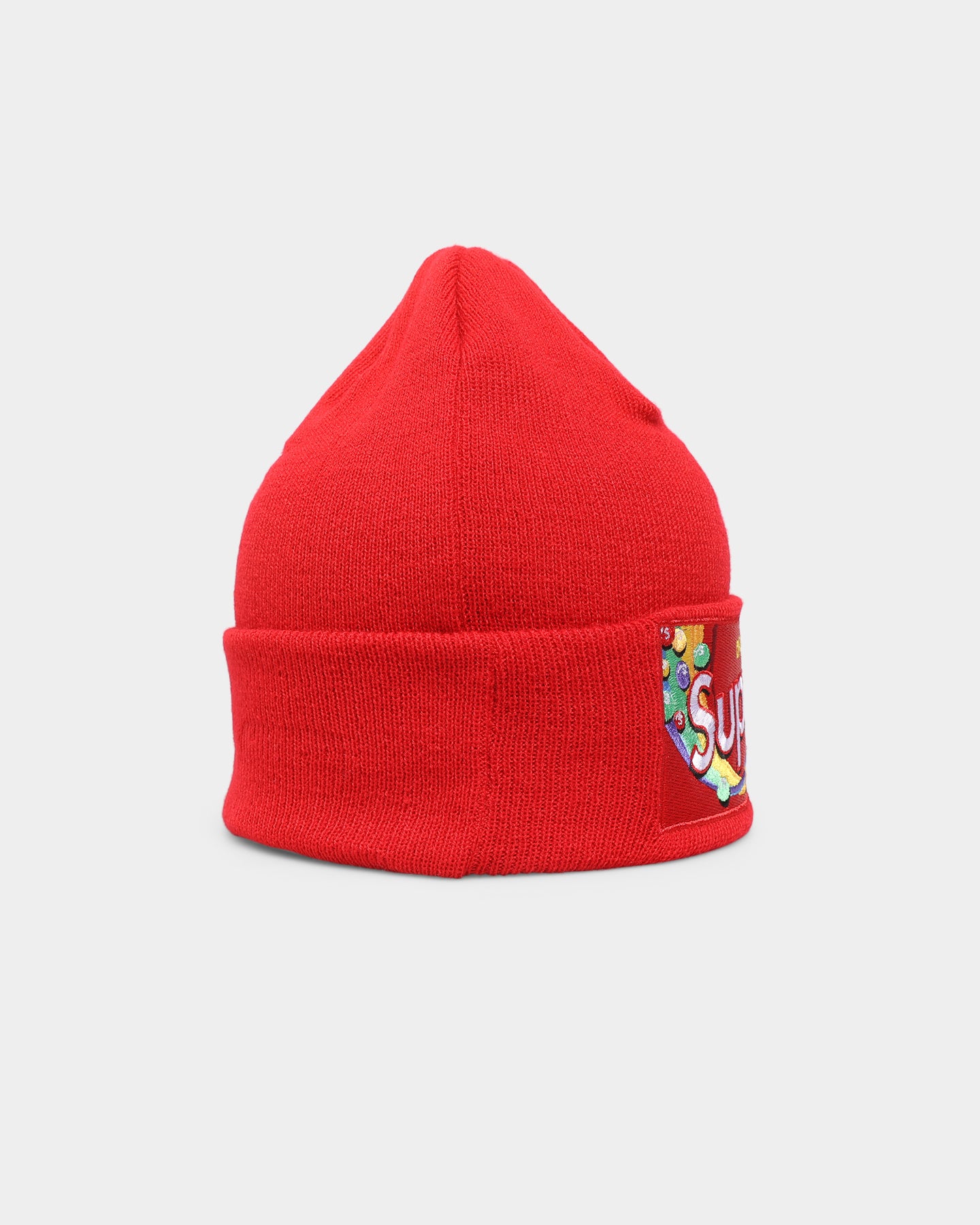 Supreme X Skittles X New Era Beanie Red | Culture Kings US