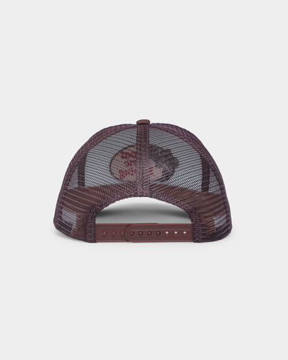 Goat Crew Catch Trucker Snapback White/Brown