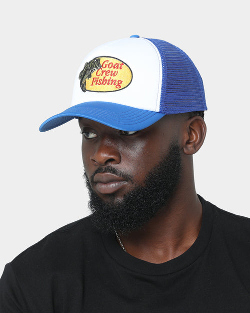 Goat Crew Catch Trucker Snapback White/Royal