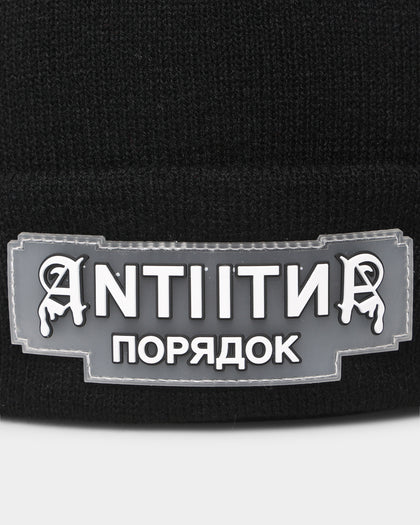 The Anti Order Glasnost Beanie Black