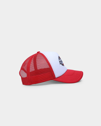 Goat Crew X Street Fighter Street Fighter Trucker Snapback White/Red