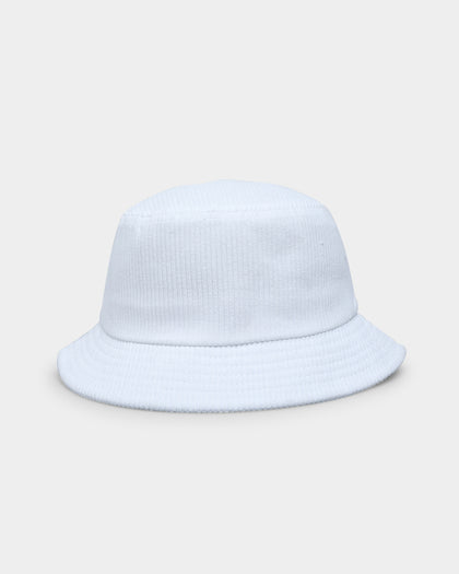 Goat Crew Bushwick Cord Bucket Hat White