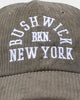 Goat Crew Bushwick Cord Strapback Olive