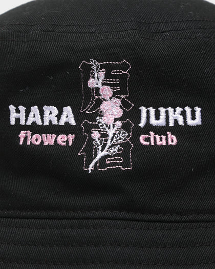 Goat Crew Harajuku Bucket Hat Black