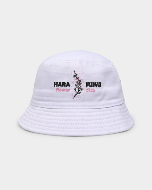 Goat Crew Harajuku Bucket Hat White