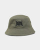 Goat Crew Metal Bucket Hat Olive